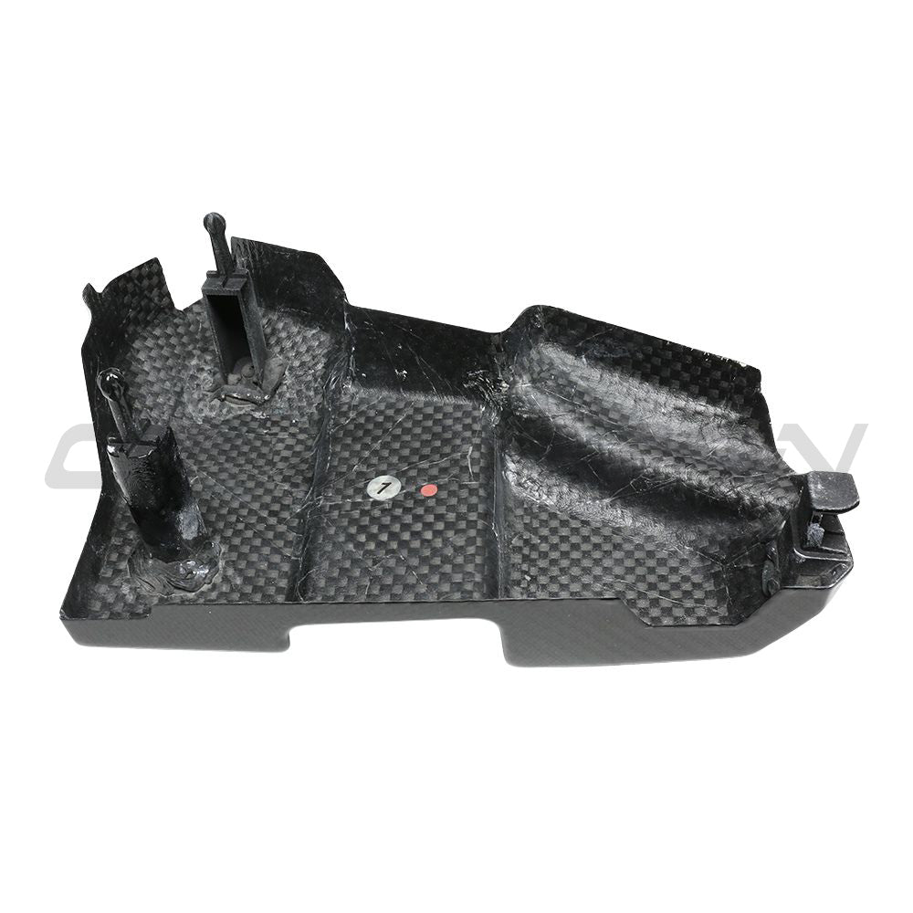 BMW M2 M3 & M4 G87/G80/G81/G82/G83 CARBON FIBRE ECU BATTERY TERMINAL COVER-Accessories-CT CARBON-CT Carbon - High-quality carbon fiber and gloss black aerodynamic parts for premium sports and luxury vehicles.
