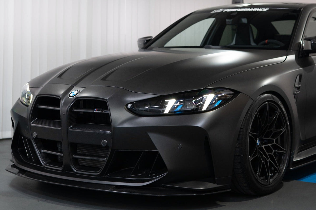 BMW M3/M4 G8X Twin Fin Dry Carbon Lufteinlässe