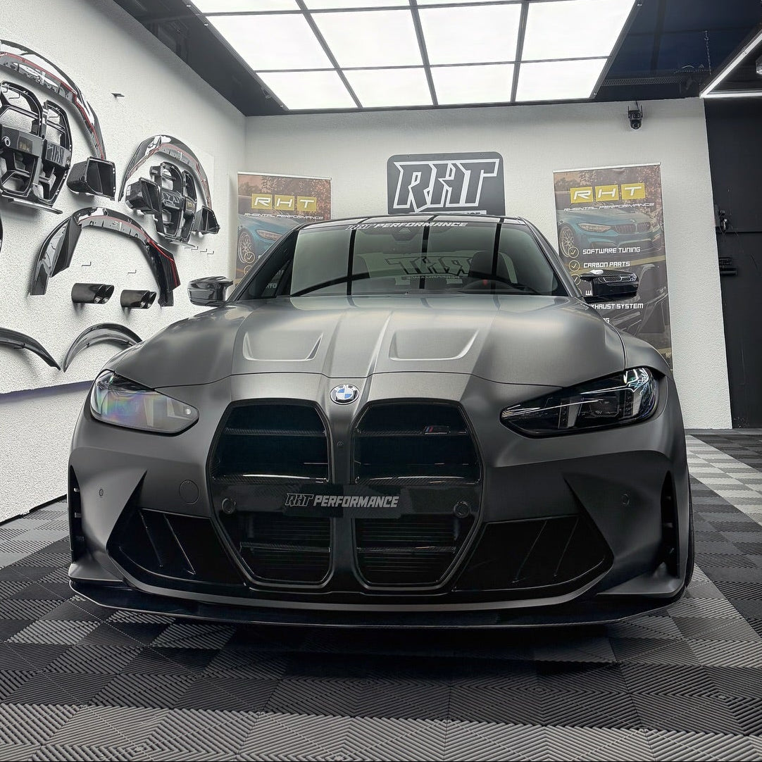 BMW M3/M4 G8X Twin Fin Dry Carbon Lufteinlässe