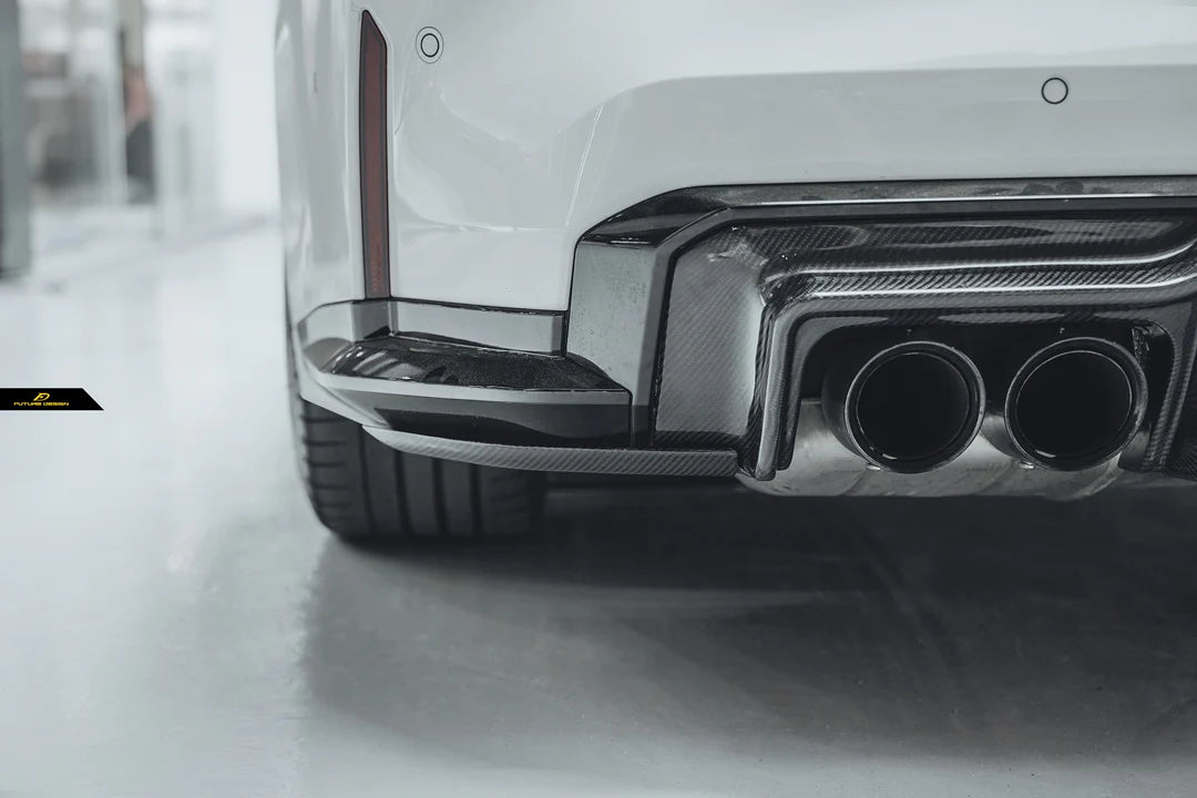 BMW M3/M4 FD V1 RHT Carbon Fiber Rear Diffuser Set