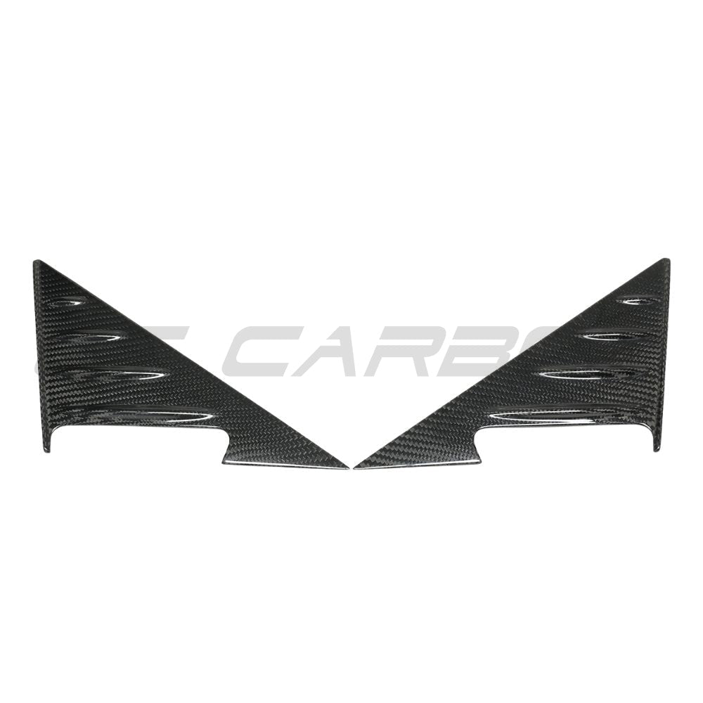 BMW M4 G82/G83 CARBON FIBRE MIRROR PILLAR TRIM-Accessories-CT CARBON-CT Carbon - High-quality carbon fiber and gloss black aerodynamic parts for premium sports and luxury vehicles.