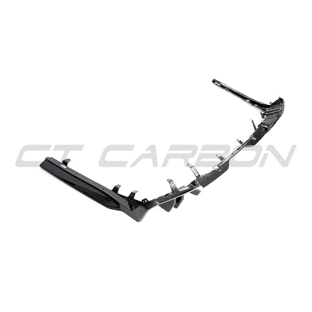 BMW 5 SERIES G60 & i5 2023+ CARBON FIBRE DIFFUSER - MP-Diffuser-CT CARBON-CT Carbon - High-quality carbon fiber and gloss black aerodynamic parts for premium sports and luxury vehicles.