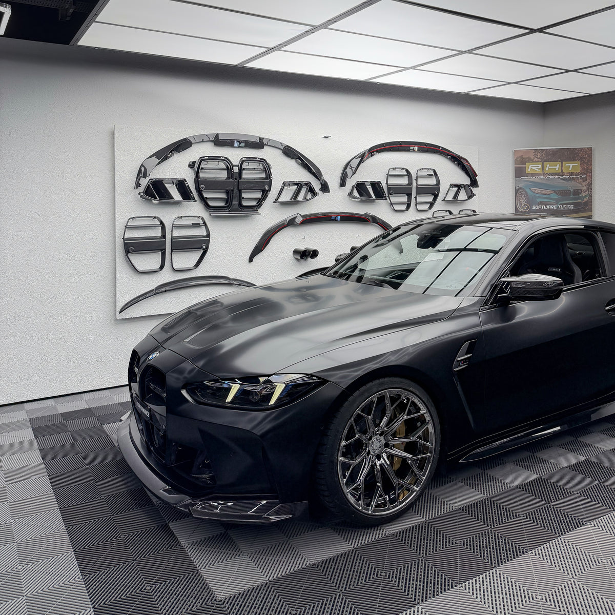BMW M3/M4 G8X Dry Carbon Front Splitter – RHT V3