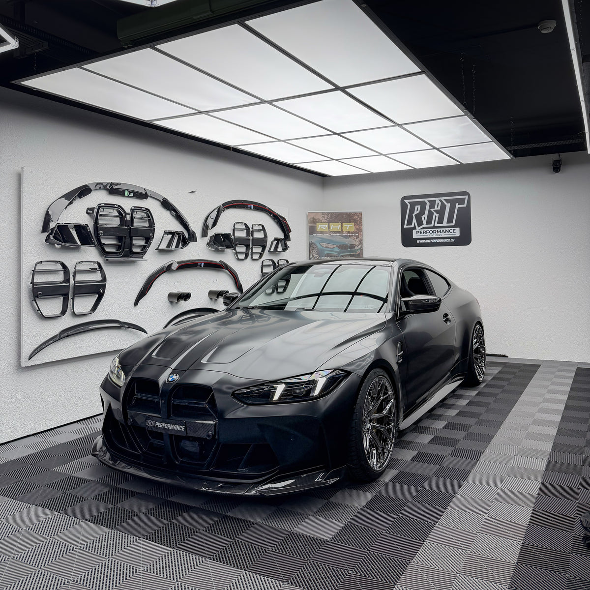 BMW M3/M4 G8X Dry Carbon Front Splitter – RHT V3