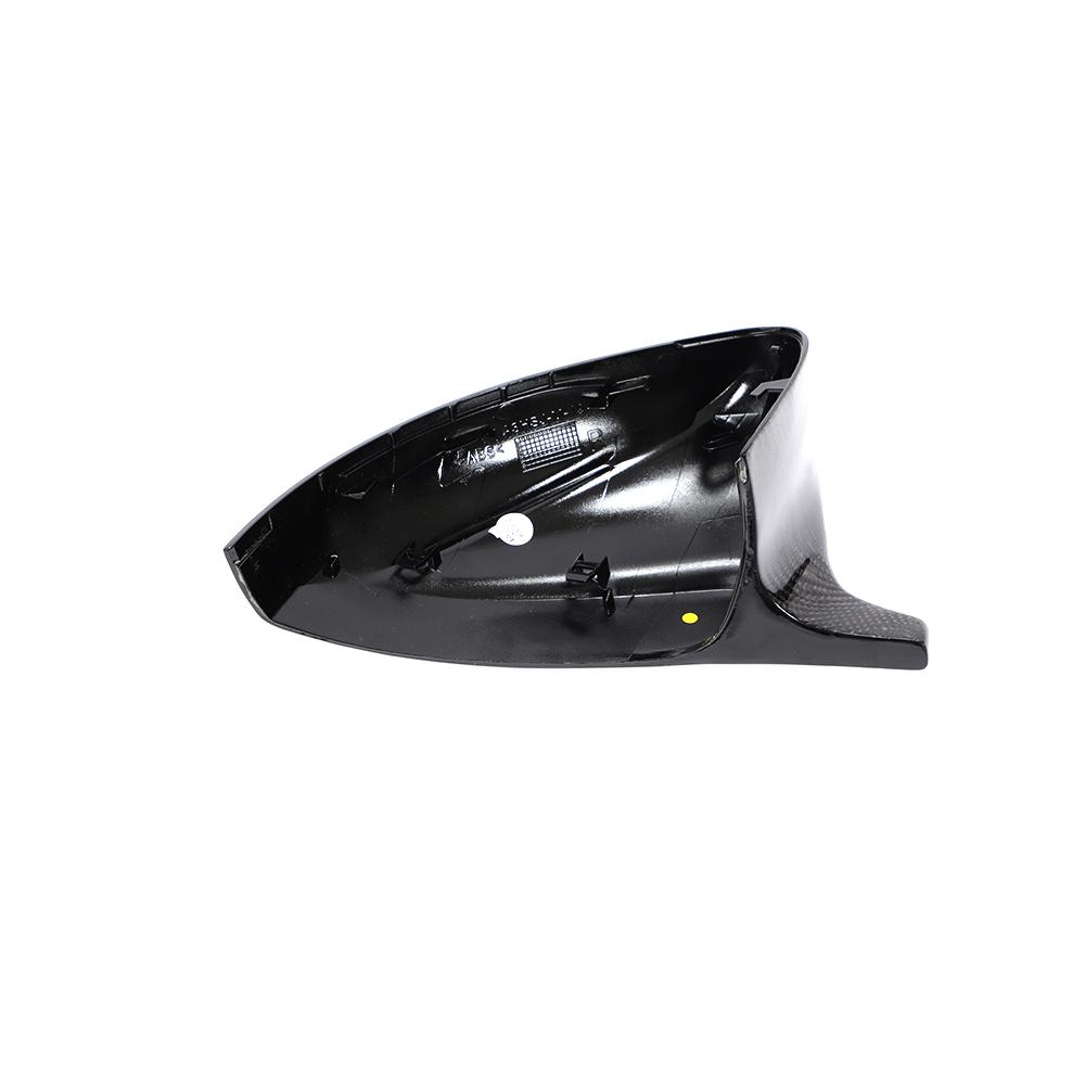 AUDI A3 S3 RS3 8V CARBON FIBRE MIRROR COVERS V2 - WITHOUT LANE ASSIST-Accessories-CT CARBON-CT Carbon - High-quality carbon fiber and gloss black aerodynamic parts for premium sports and luxury vehicles.