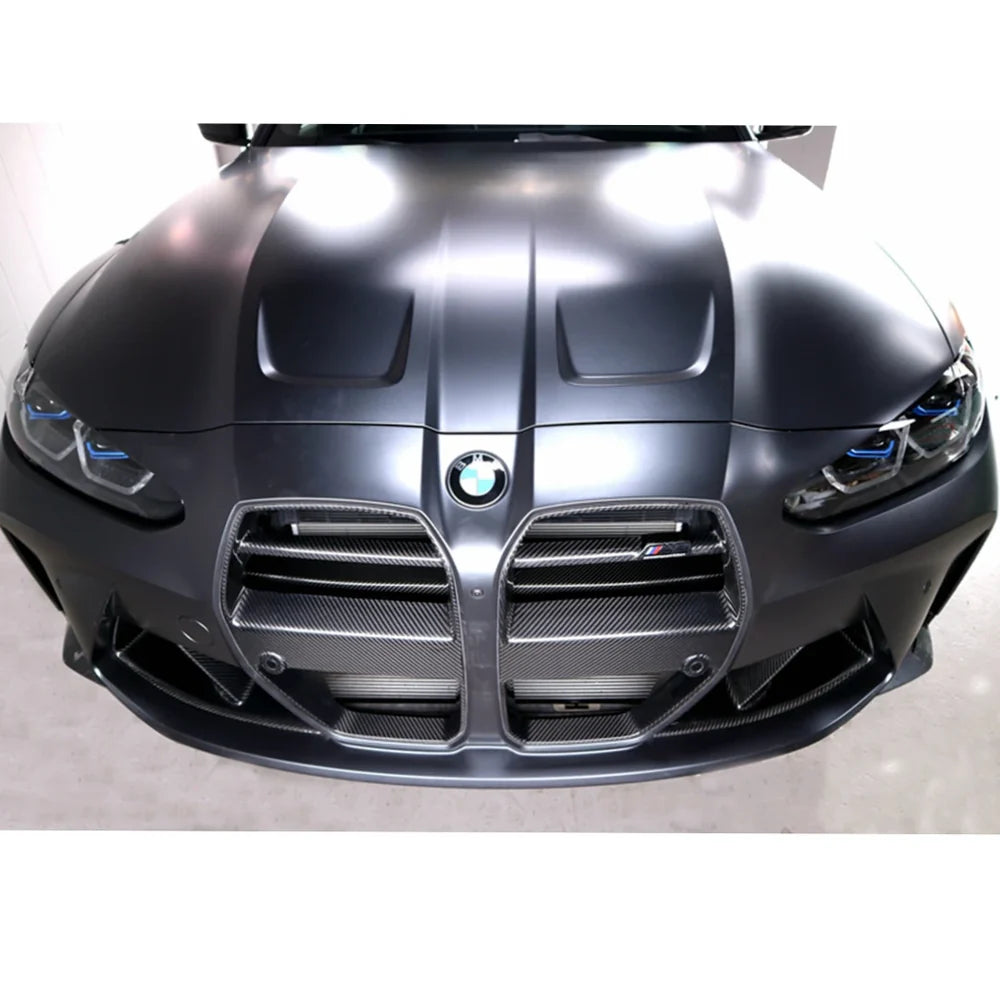 Frontschürze hintere Grillblende Dry Carbon - passend für BMW M3 G80 G81 M4 G82 G83