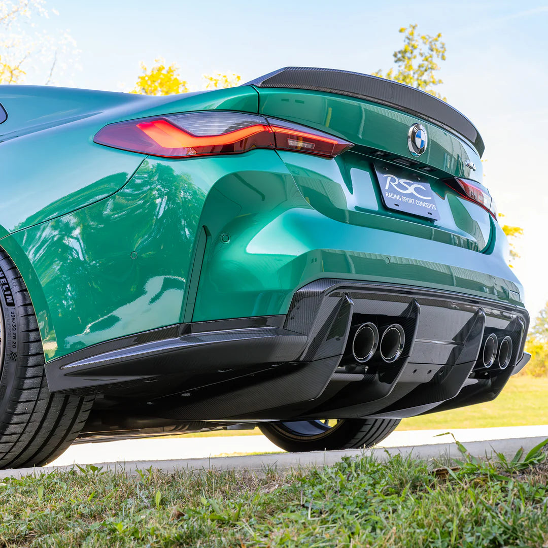 BMW M3/M4 RSC RHT Carbon Fiber Rear Diffuser Set
