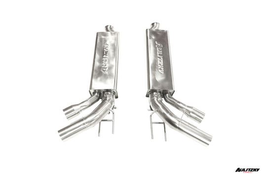 ECE Abgasanlage 3&quot; (76mm) ab OPF mit Klappensteuerung | passend für Mercedes-Benz G-Klasse G63 AMG (W463) 585PS