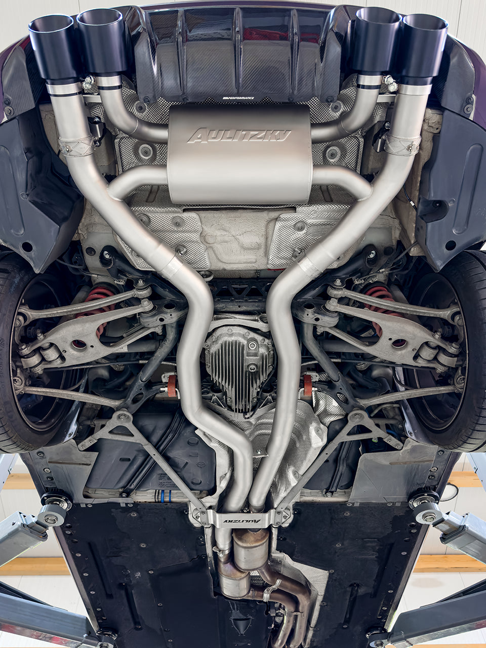 ECE Klappenabgasanlage 3&quot; (76mm) ab OPF | passend für BMW M2 Competition/CS (F87) S55