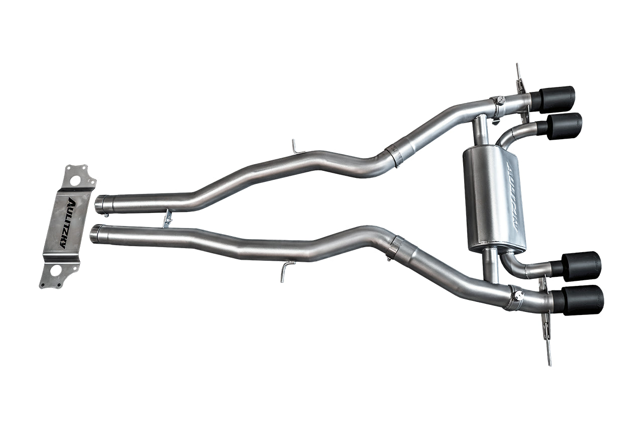 ECE Abgasanlage 3&quot; (76mm) ab OPF mit Klappensteuerung | passend für BMW M2 (G87) S58