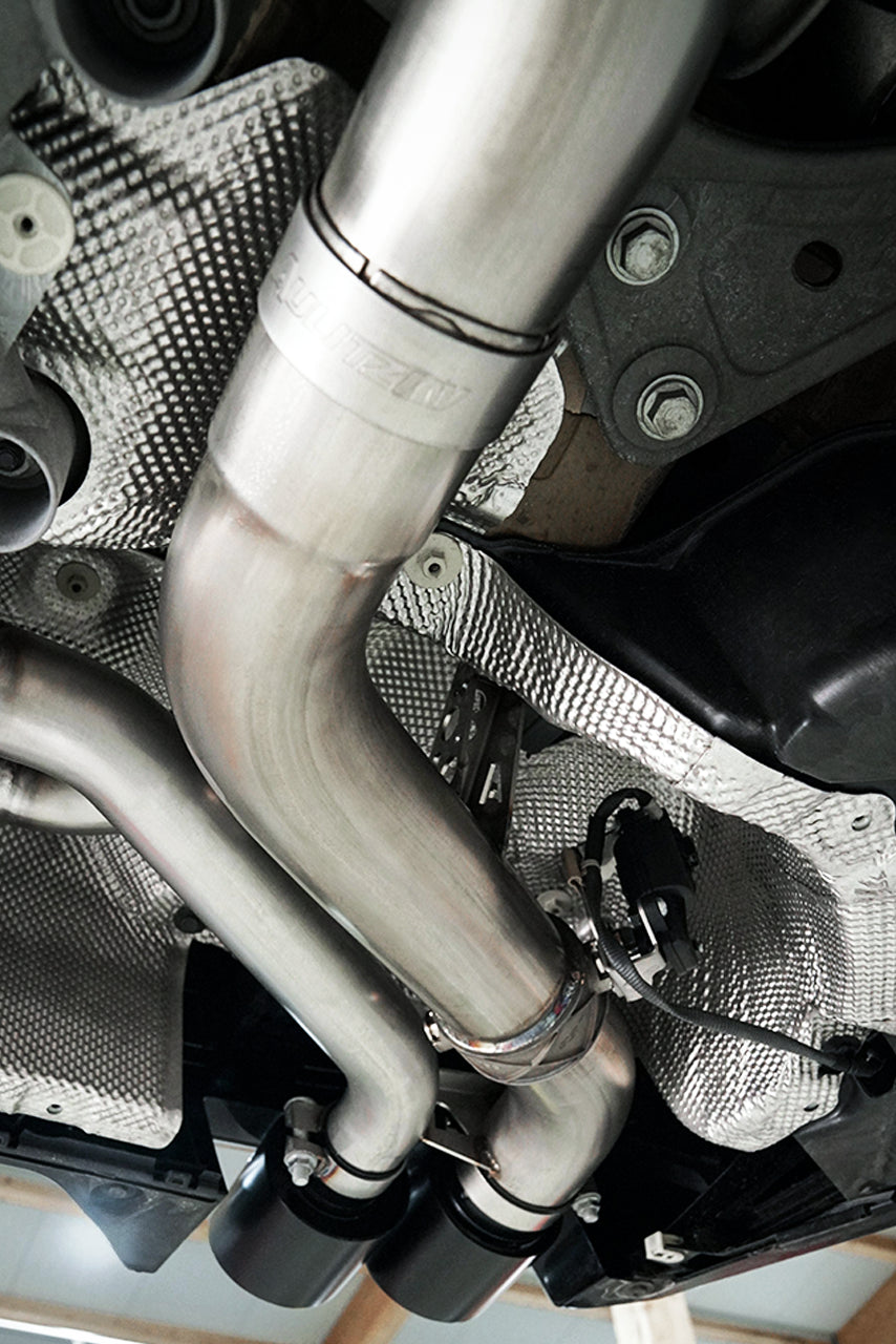 ECE Abgasanlage ab Kat/OPF mit Klappensteuerung | passend für BMW M5 (G90/G99) 727PS S68