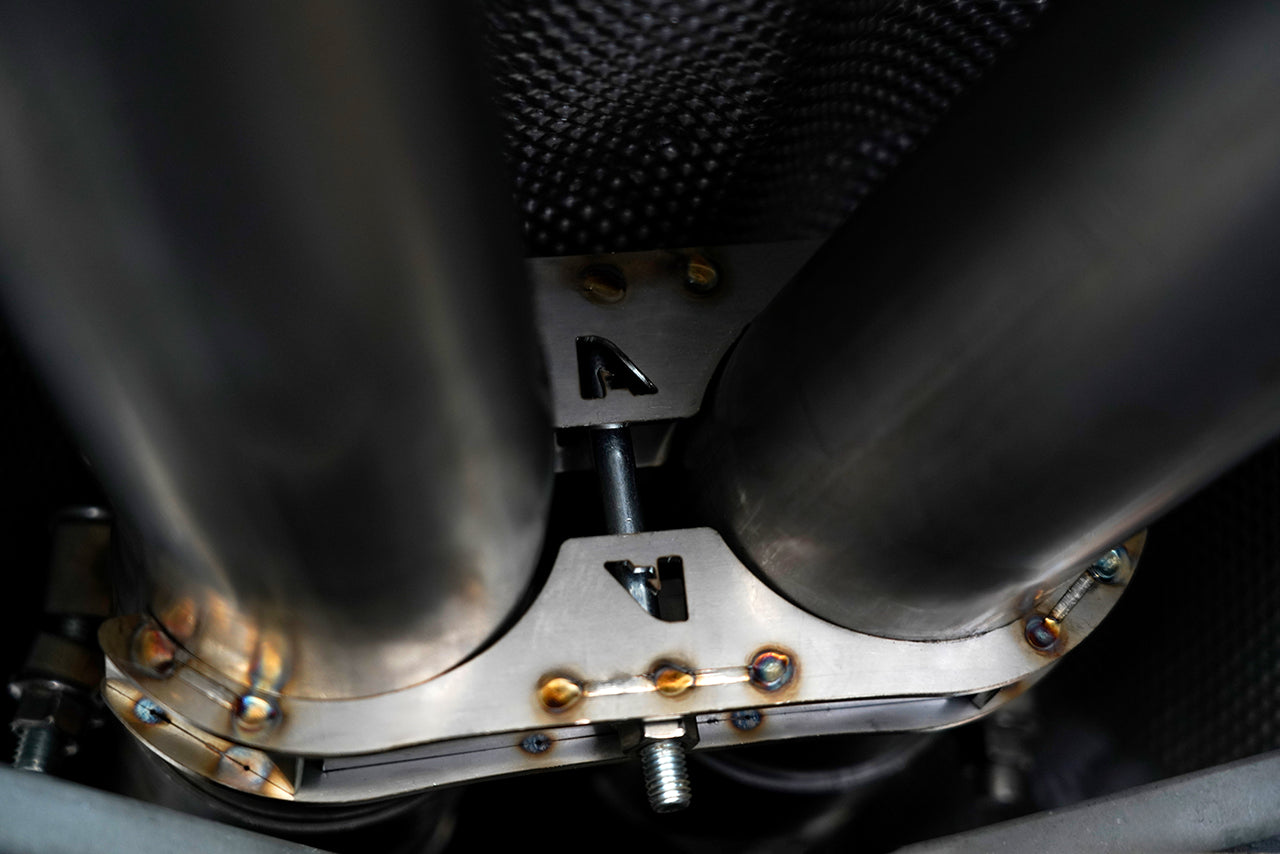 ECE Abgasanlage ab Kat/OPF mit Klappensteuerung | passend für BMW M8 inkl. Competition (F92) S63