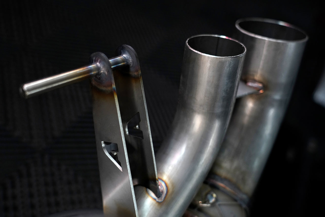 ECE Abgasanlage ab Kat/OPF mit Klappensteuerung | passend für BMW M8 inkl. Competition (F92) S63