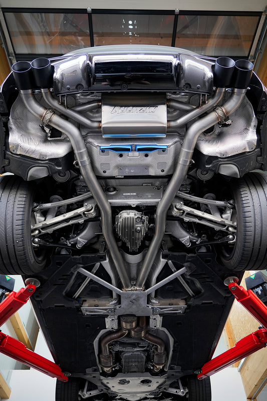 ECE Abgasanlage ab Kat/OPF mit Klappensteuerung | passend für BMW M8 inkl. Competition (F92) S63