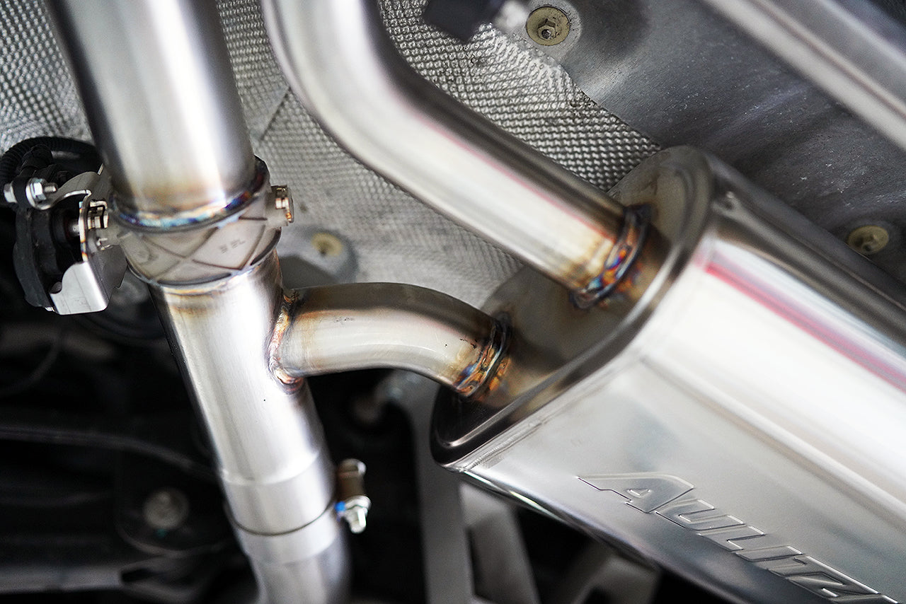 ECE Abgasanlage ab OPF mit Klappensteuerung | passend für BMW X3M/X4M inkl. Competition (F97/F98) S58