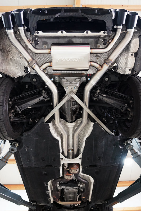 ECE Abgasanlage ab OPF mit Klappensteuerung | passend für BMW X3M/X4M inkl. Competition (F97/F98) S58