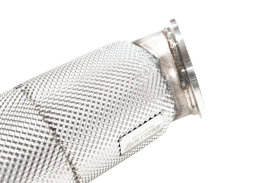 ECE Downpipe 3,54&quot; (90mm) mit Sport-Kat | passend für BMW M2 (F87) N55