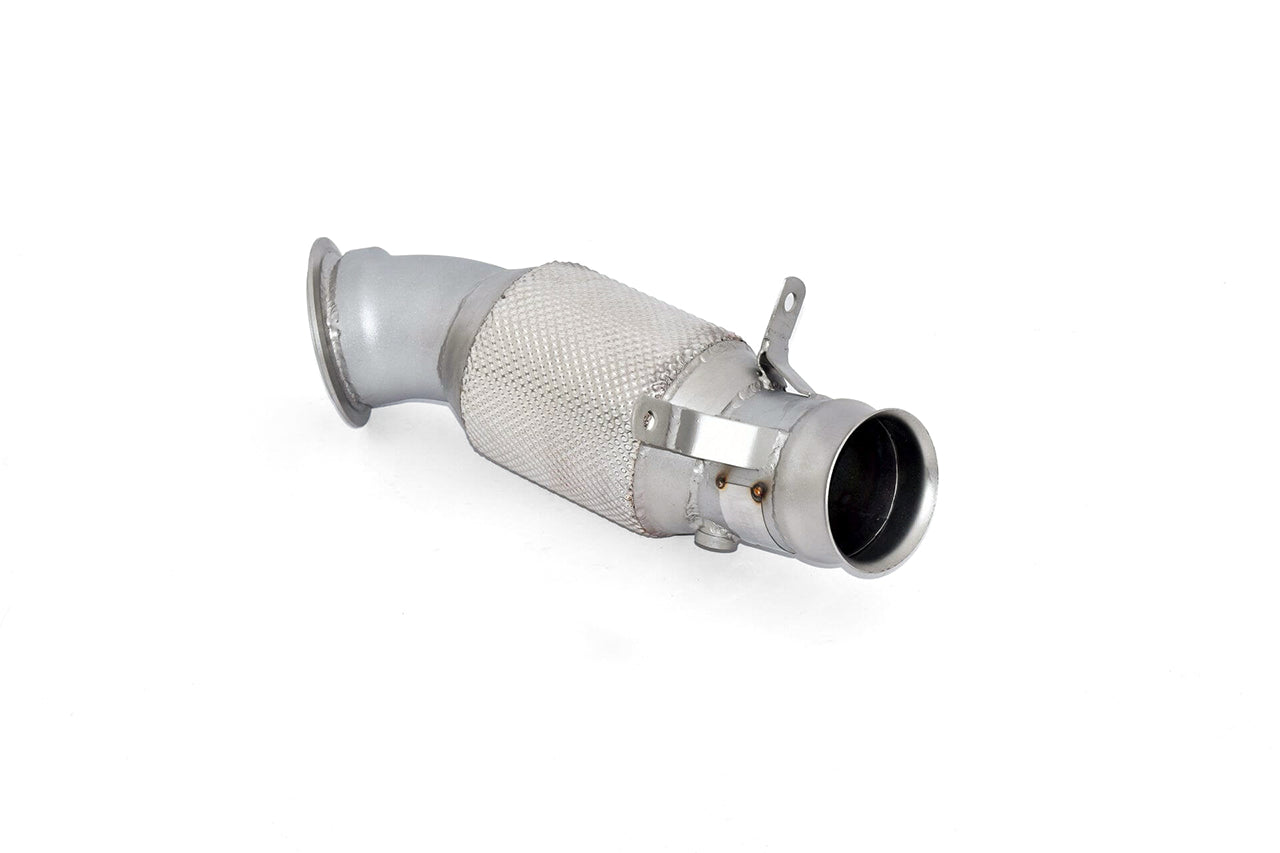 ECE Downpipe 3,54&quot; (90mm) mit Sport-Kat | passend für BMW M2 (F87) N55