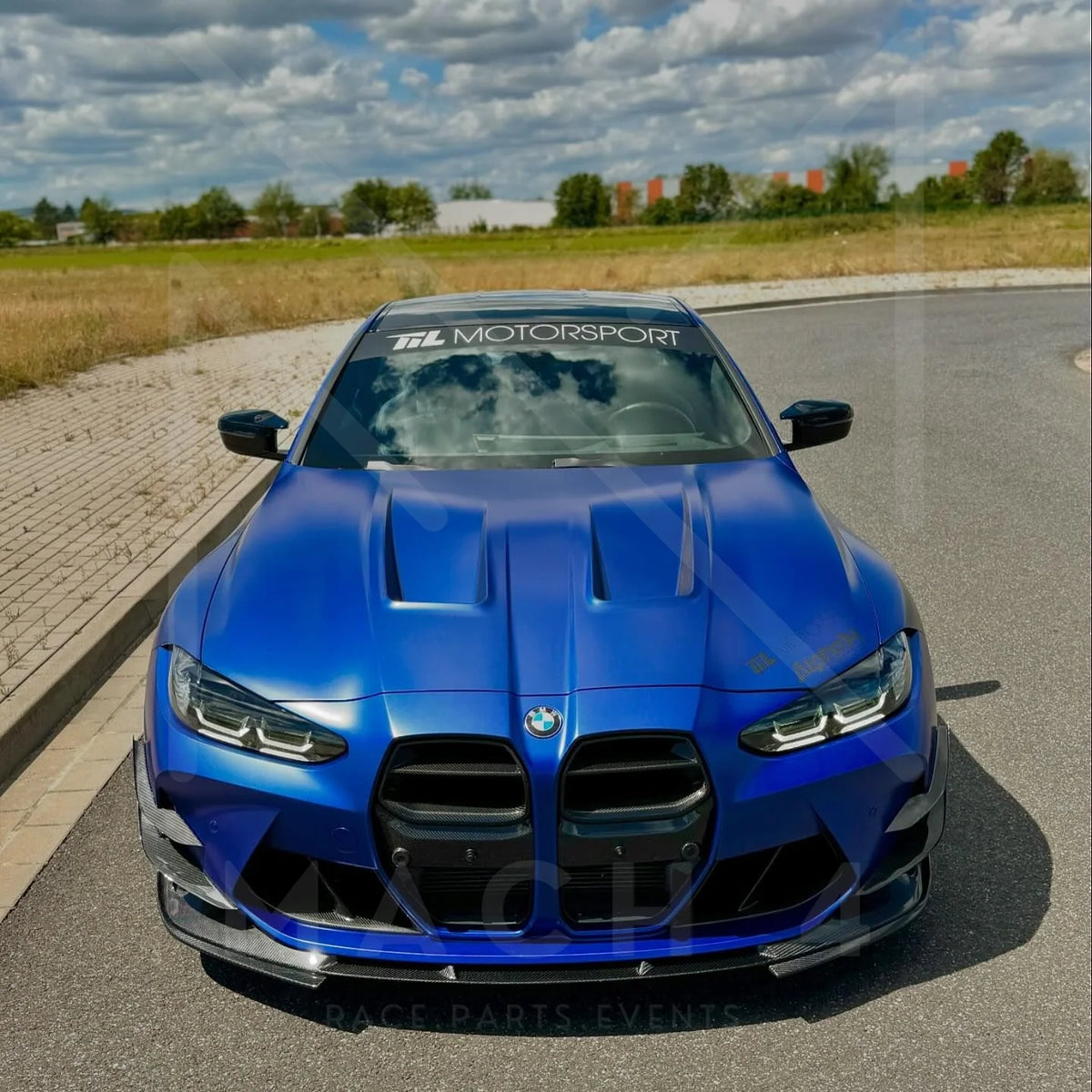 Alpha-N Carbon Frontgrill Niere / Front Grill für BMW M3 G80/G81 / M4 G82/G83 - AN-0723