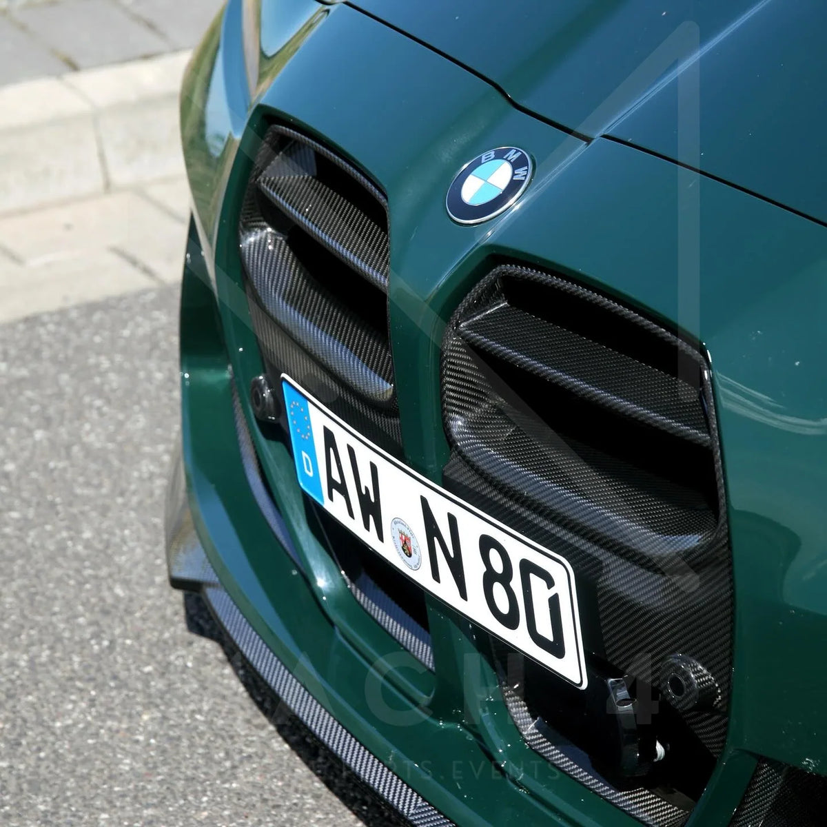 Alpha-N Carbon Frontgrill Niere / Front Grill für BMW M3 G80/G81 / M4 G82/G83 - AN-0723
