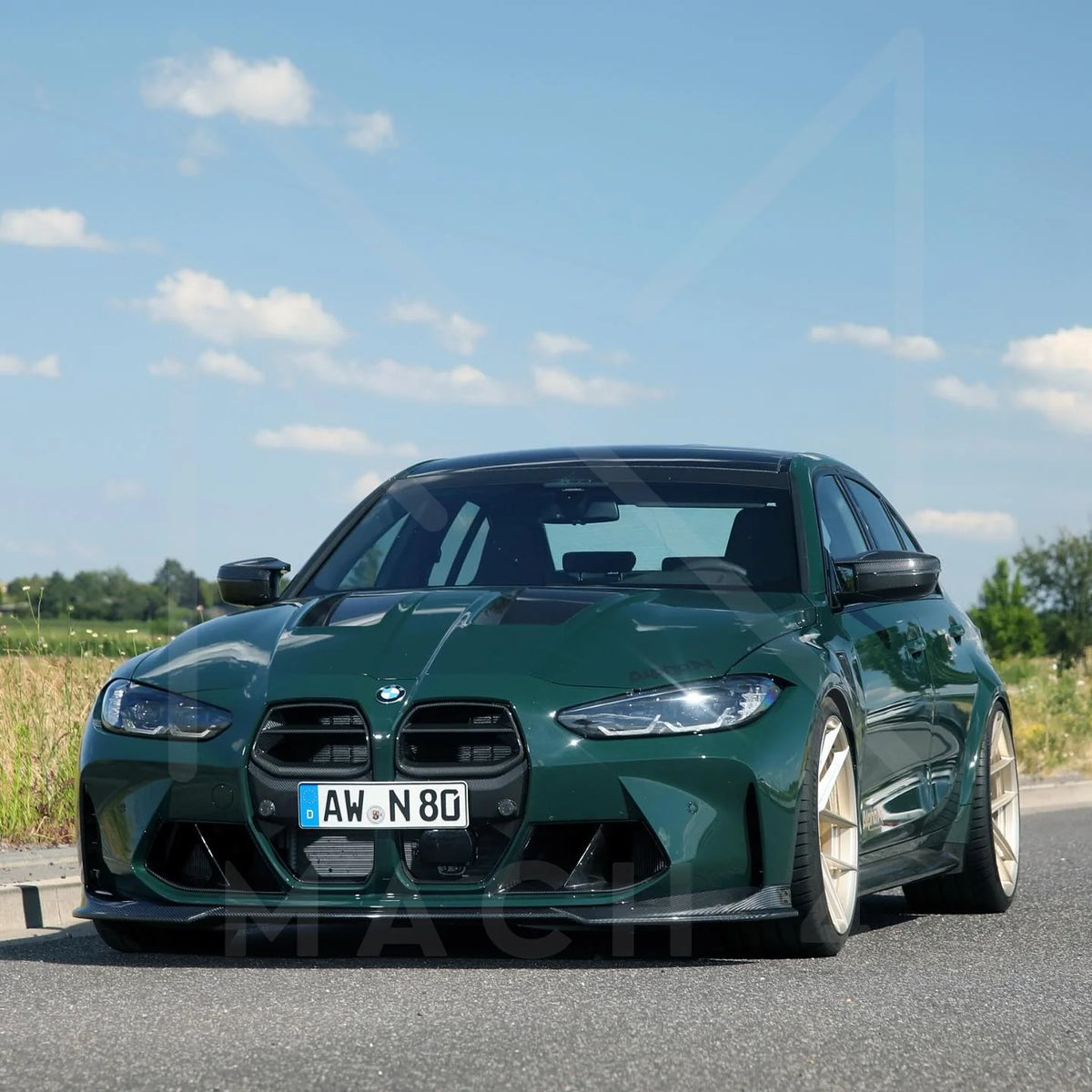 Alpha-N Carbon Frontgrill Niere / Front Grill für BMW M3 G80/G81 / M4 G82/G83 - AN-0723