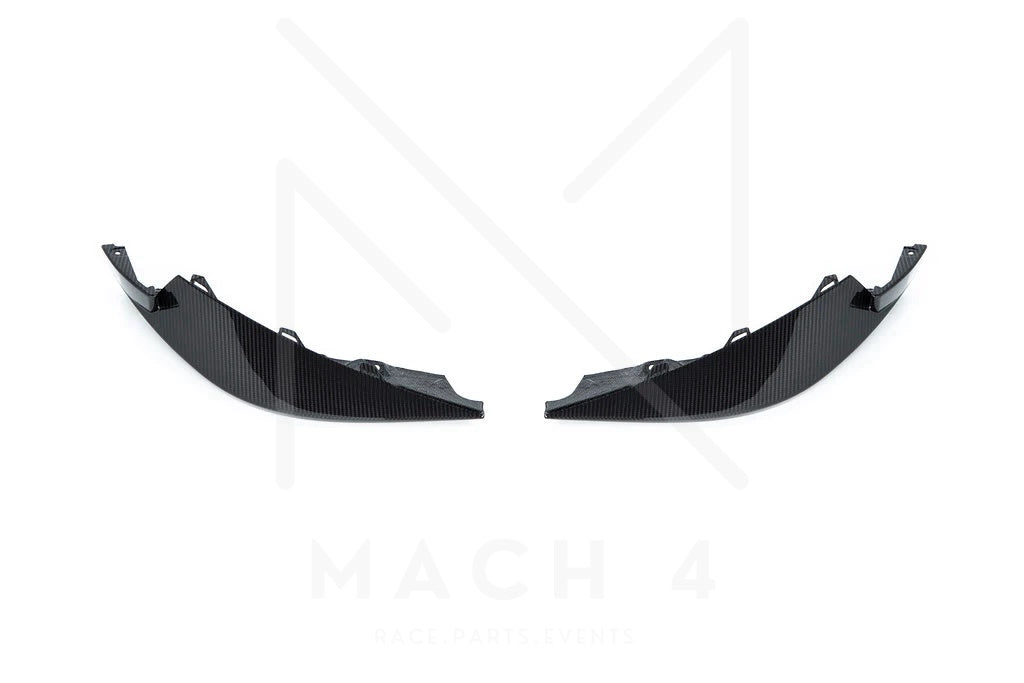 Alpha-N Carbon Front Corner / Ecken Splitter Set für BMW M3 / M4 G80/G81/G82/G83 G8x - AN-0648