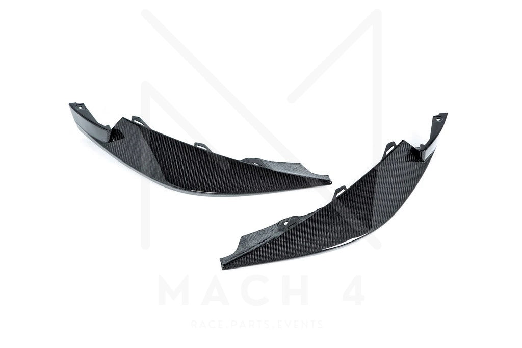 Alpha-N Carbon Front Corner / Ecken Splitter Set für BMW M3 / M4 G80/G81/G82/G83 G8x - AN-0648