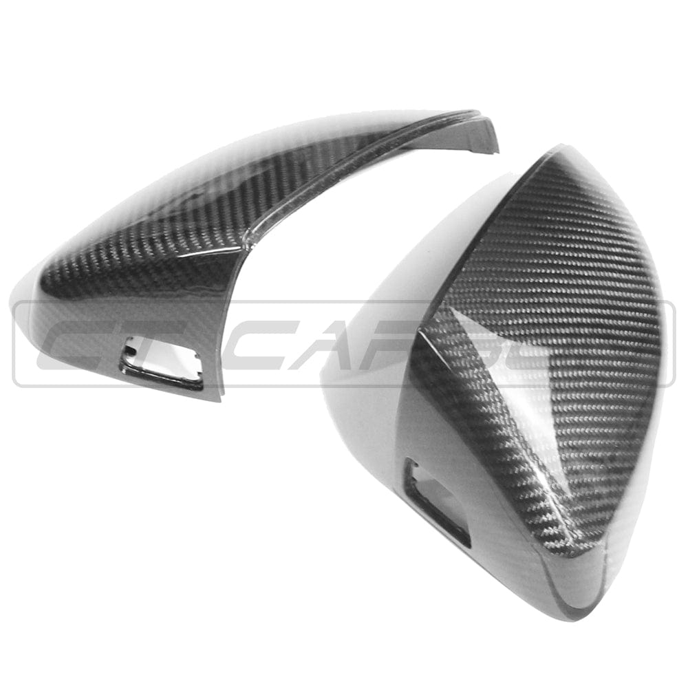 CT CARBON AUDI A3 S3 RS3 8V PRE-PREG CARBON FIBRE MIRRORS - WITH LANE ASSIST