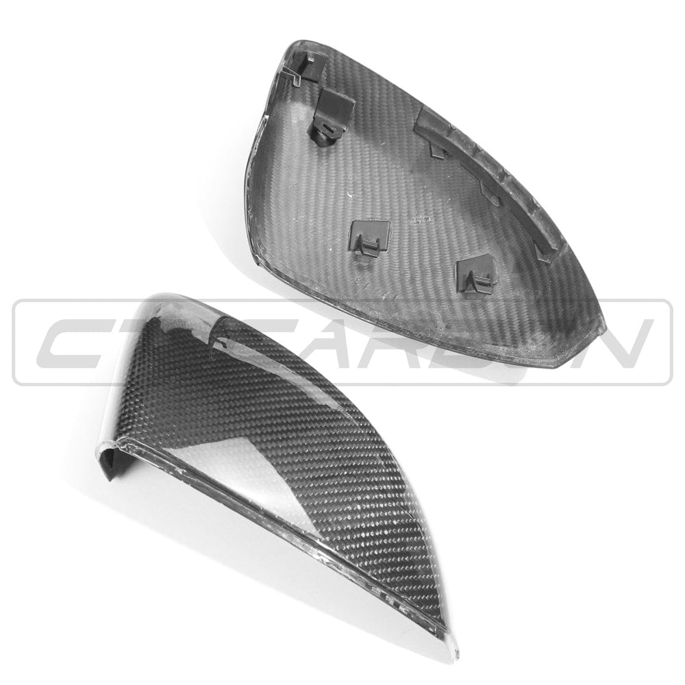 CT CARBON AUDI A3/S3/RS3 8V PRE-PREG CARBON FIBRE MIRRORS - WITHOUT LANE ASSIST