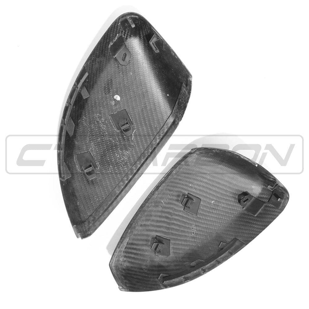 CT CARBON AUDI A3/S3/RS3 8V PRE-PREG CARBON FIBRE MIRRORS - WITHOUT LANE ASSIST