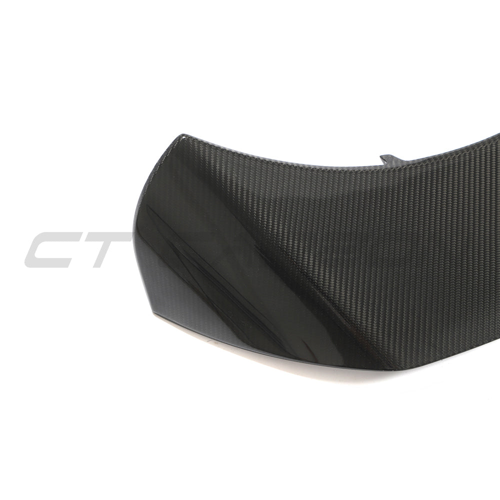 AUDI A3/S3/RS3 8Y 2022+ SPORTBACK CARBON FIBRE SPOILER - CT DESIGN-Spoiler-CT CARBON-CT Carbon - High-quality carbon fiber and gloss black aerodynamic parts for premium sports and luxury vehicles.