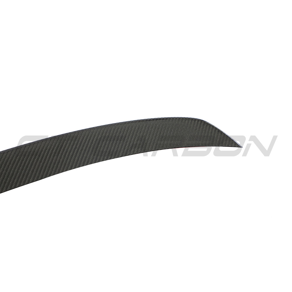 AUDI A4/S4/RS4 B9 & 9.5 CARBON FIBRE MIDDLE SPOILER - CT DESIGN-Spoiler-CT CARBON-CT Carbon - High-quality carbon fiber and gloss black aerodynamic parts for premium sports and luxury vehicles.