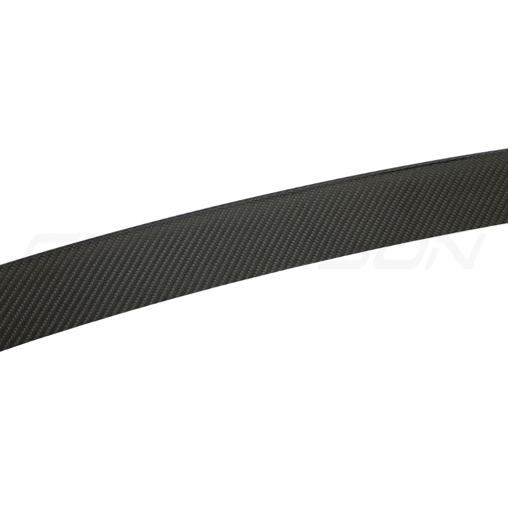 AUDI A4/S4/RS4 B9 & 9.5 CARBON FIBRE MIDDLE SPOILER - CT DESIGN-Spoiler-CT CARBON-CT Carbon - High-quality carbon fiber and gloss black aerodynamic parts for premium sports and luxury vehicles.