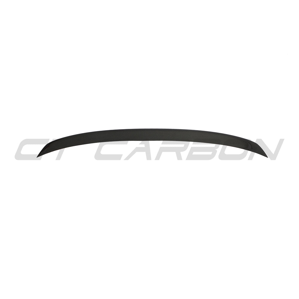 AUDI A4/S4/RS4 B9 & 9.5 CARBON FIBRE MIDDLE SPOILER - CT DESIGN-Spoiler-CT CARBON-CT Carbon - High-quality carbon fiber and gloss black aerodynamic parts for premium sports and luxury vehicles.