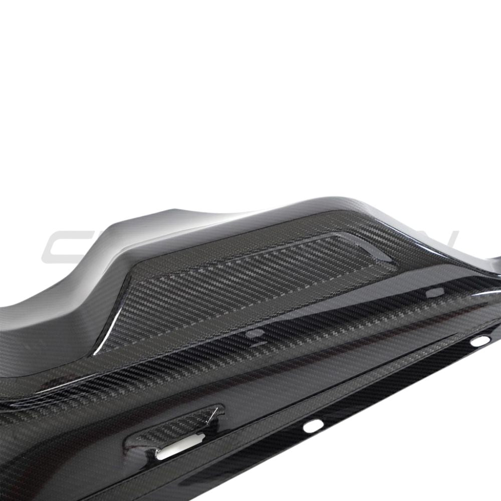 AUDI R8 COUPE 2015-2024 CARBON FIBRE ENGINE BAY TRIM