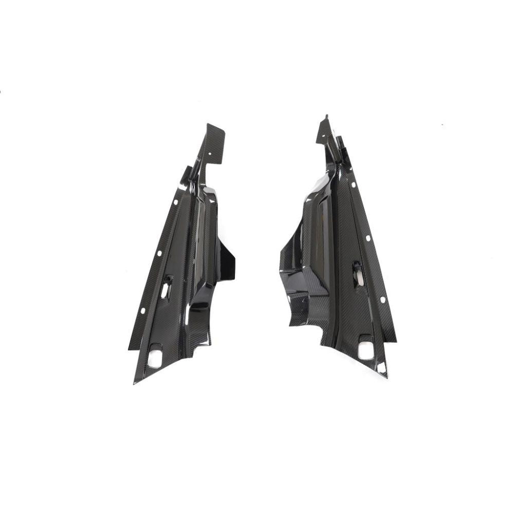 AUDI R8 COUPE 2015-2024 CARBON FIBRE ENGINE BAY TRIM