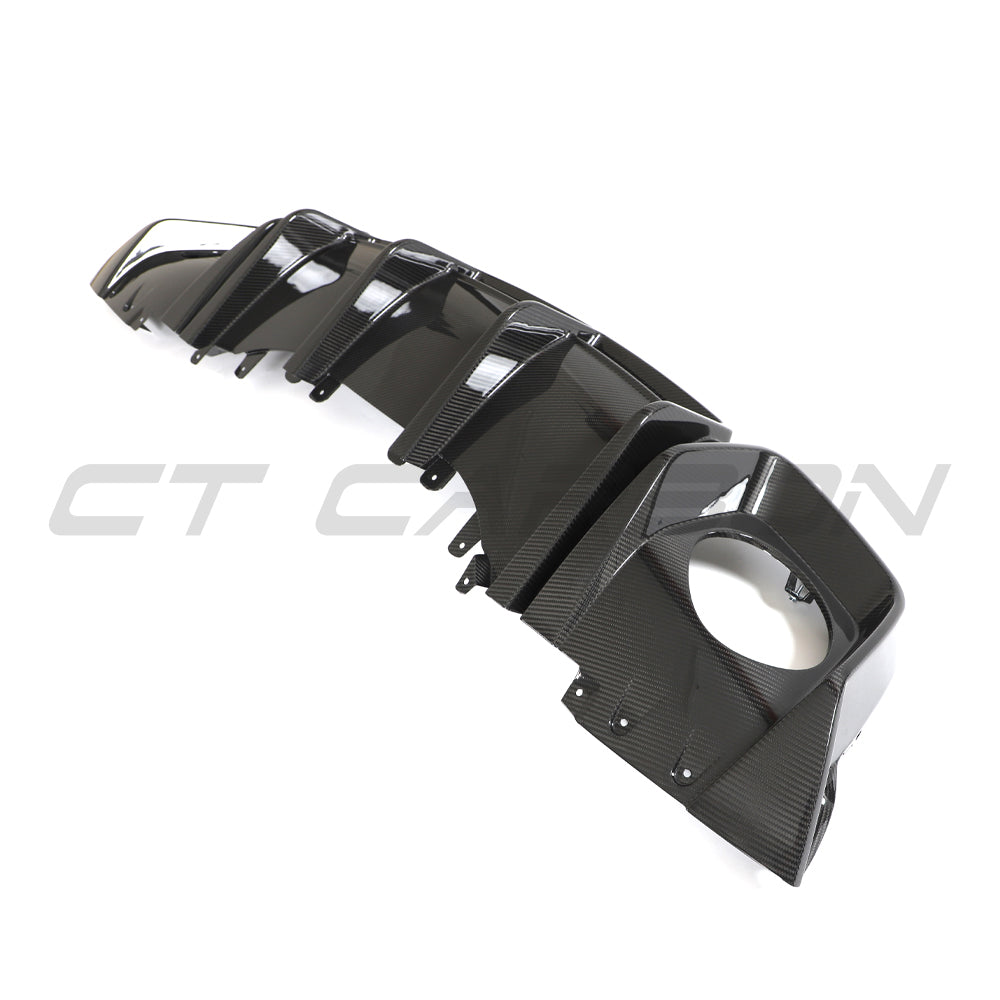 AUDI R8 V10 GEN 2.5 CARBON FIBRE DIFFUSER-Diffuser-CT CARBON-CT Carbon - High-quality carbon fiber and gloss black aerodynamic parts for premium sports and luxury vehicles.