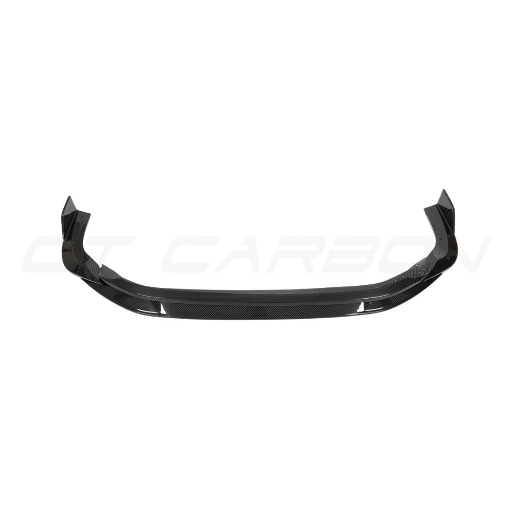 AUDI RS3 8Y 2022-2024 CARBON FIBRE SPLITTER - CT DESIGN-Splitter-CT CARBON-CT Carbon - High-quality carbon fiber and gloss black aerodynamic parts for premium sports and luxury vehicles.
