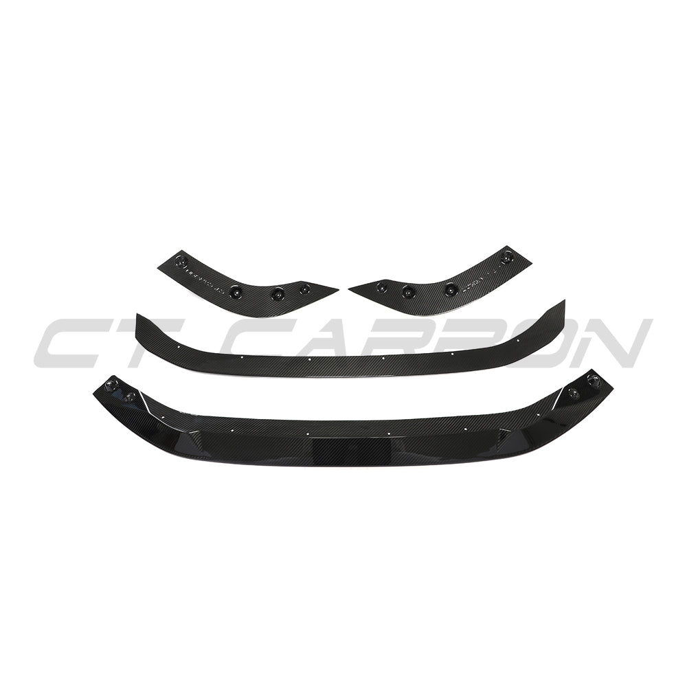 AUDI RS3 8Y 2022-2024 SALOON FULL CARBON FIBRE KIT - CT DESIGN V2-Kit-CT CARBON-CT Carbon - High-quality carbon fiber and gloss black aerodynamic parts for premium sports and luxury vehicles.