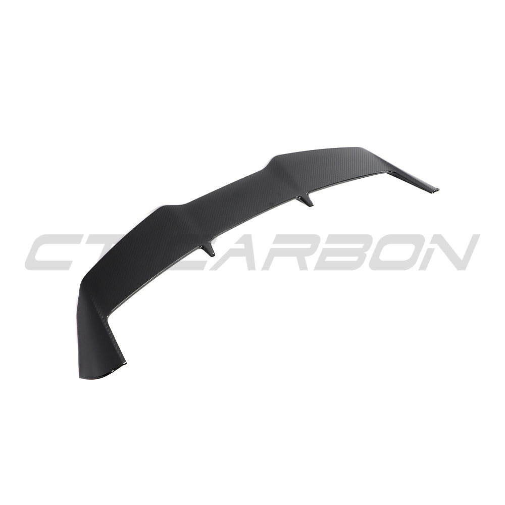 AUDI RS4 B9 & B9.5 2016-2024 CARBON FIBRE ROOF SPOILER - CT DESIGN-Spoiler-CT CARBON-CT Carbon - High-quality carbon fiber and gloss black aerodynamic parts for premium sports and luxury vehicles.