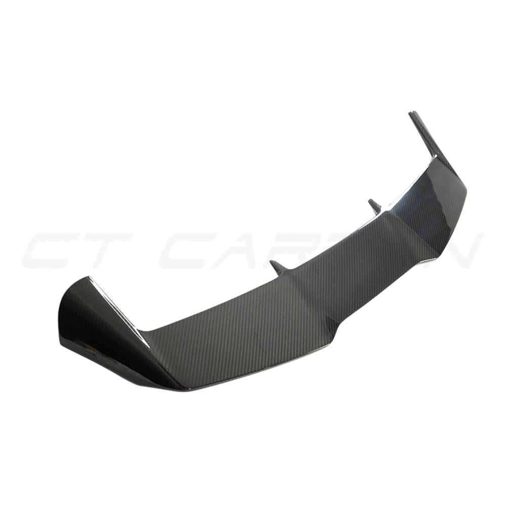 AUDI RS4 B9 & B9.5 2016-2024 CARBON FIBRE ROOF SPOILER - CT DESIGN-Spoiler-CT CARBON-CT Carbon - High-quality carbon fiber and gloss black aerodynamic parts for premium sports and luxury vehicles.