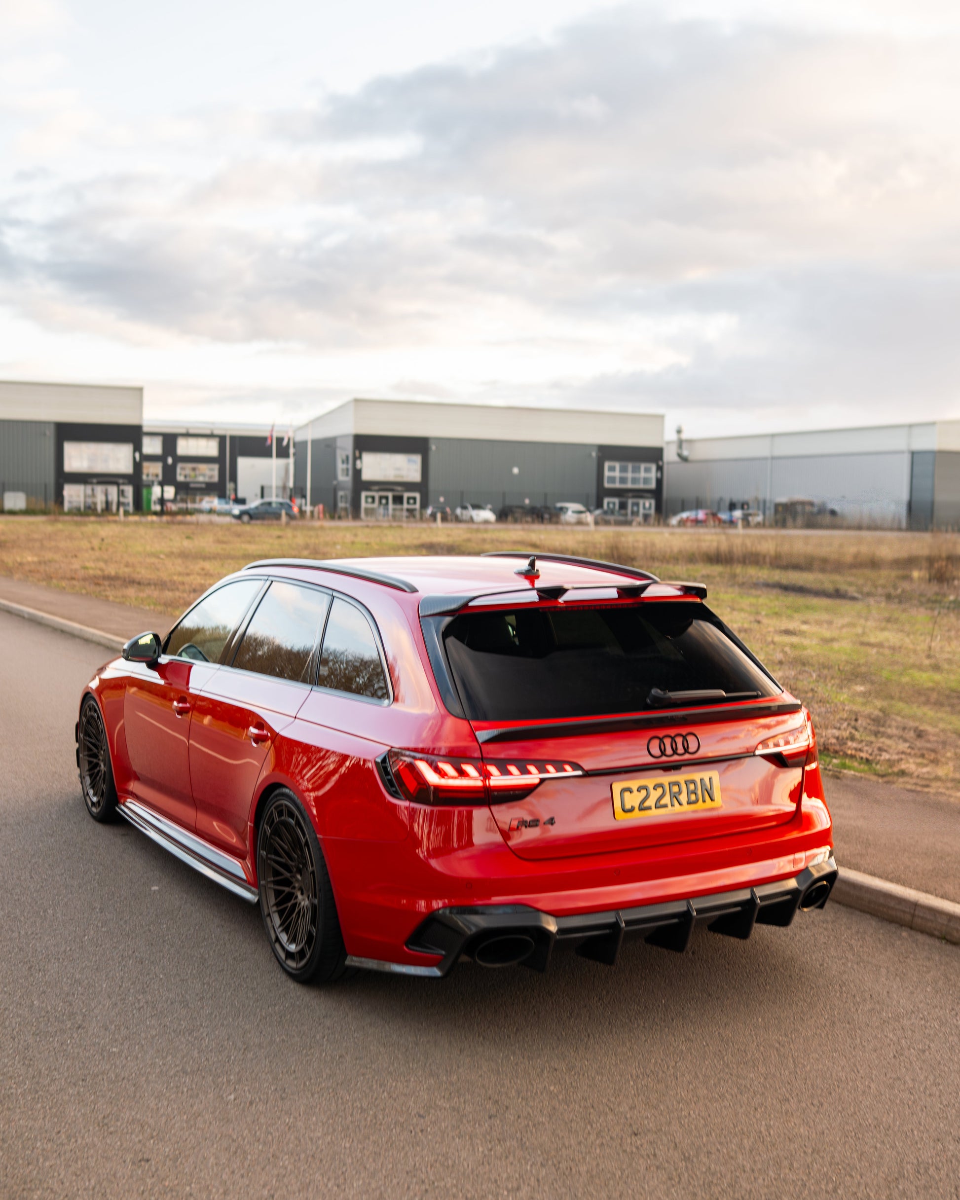 AUDI RS4 B9.5 CARBON FIBRE KIT - CT DESIGN-Kit-CT CARBON-CT Carbon - High-quality carbon fiber and gloss black aerodynamic parts for premium sports and luxury vehicles.