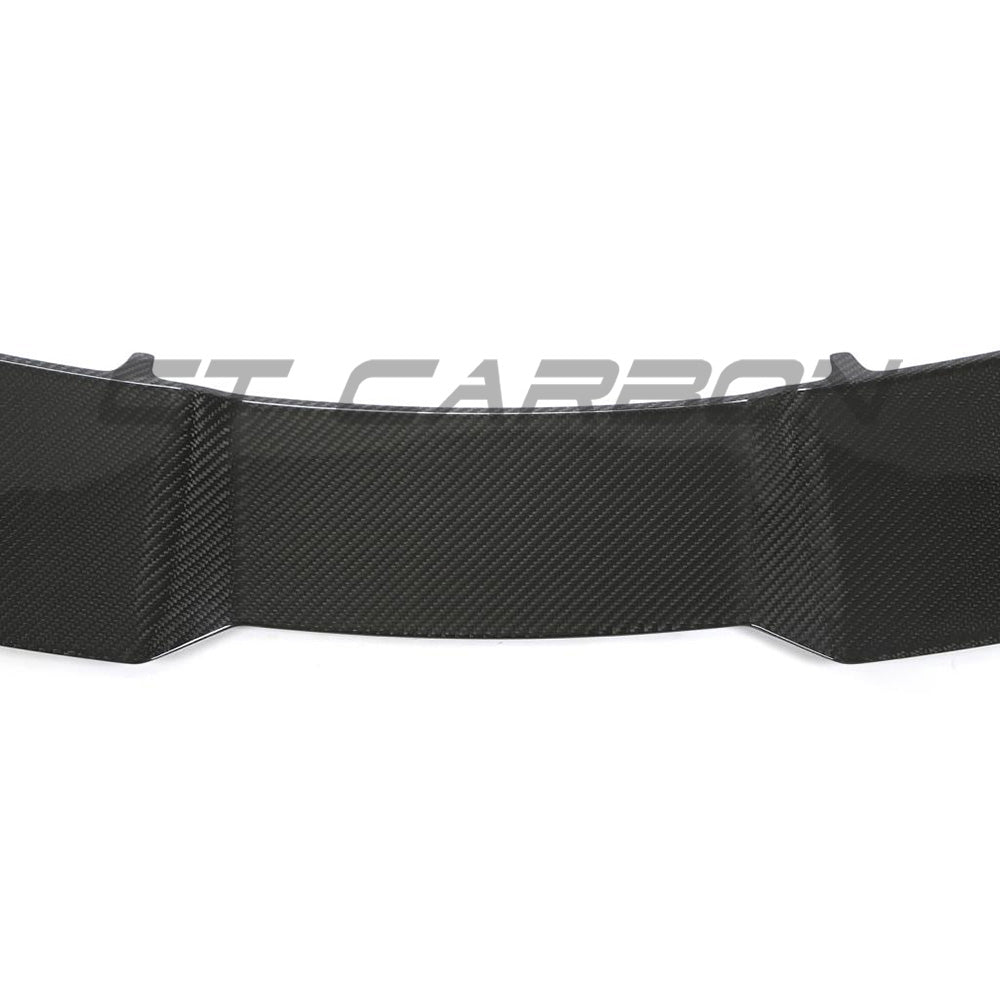 AUDI RS6 C8 AVANT CARBON FIBRE SPOILER - CT DESIGN-Spoiler-CT CARBON-CT Carbon - High-quality carbon fiber and gloss black aerodynamic parts for premium sports and luxury vehicles.
