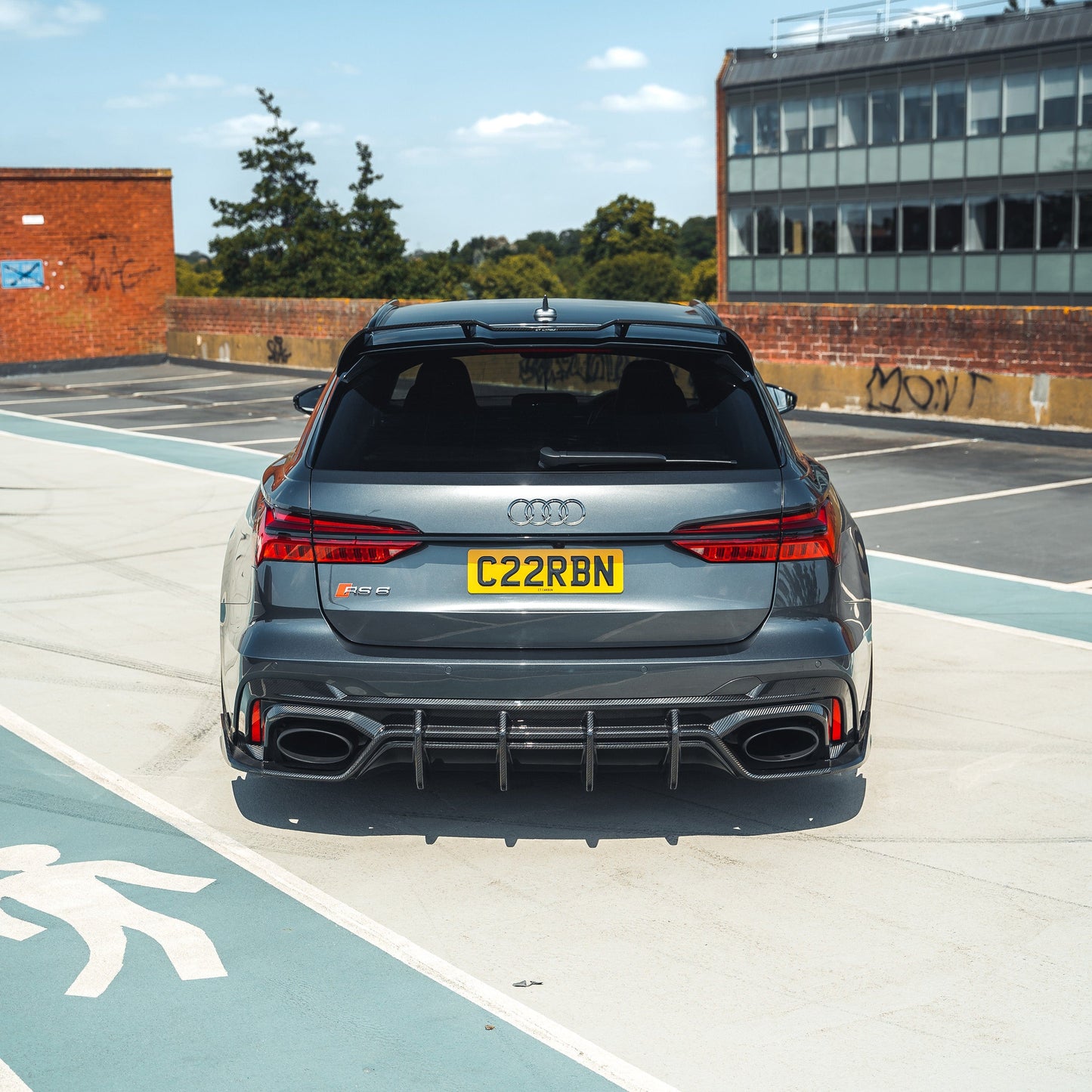 CT CARBON Full Kit AUDI RS6 C8 AVANT FULL CARBON FIBRE KIT - CT DESIGN