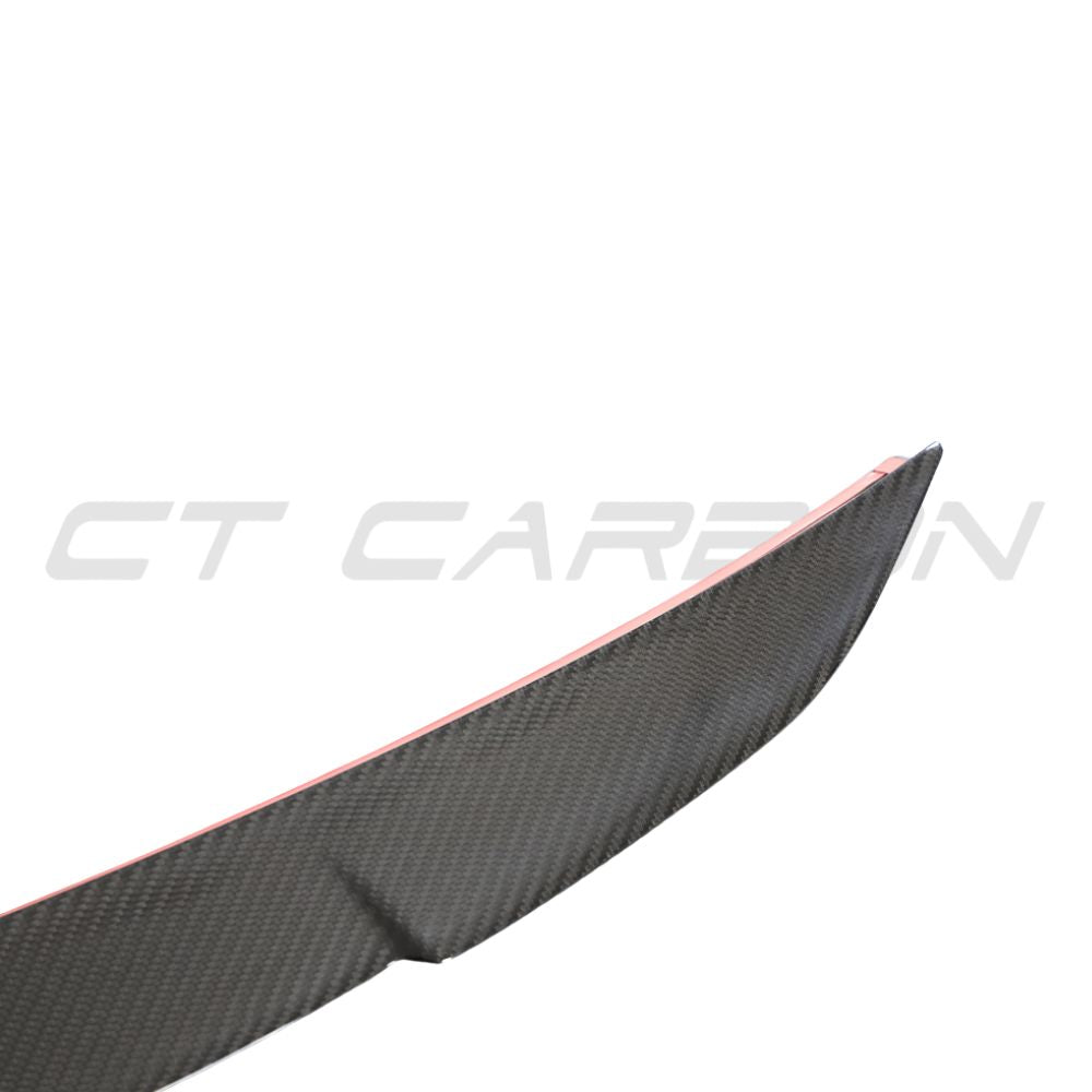 AUDI RS7 C8 CARBON FIBRE SPOILER - CT DESIGN-Spoiler-CT CARBON-CT Carbon - High-quality carbon fiber and gloss black aerodynamic parts for premium sports and luxury vehicles.