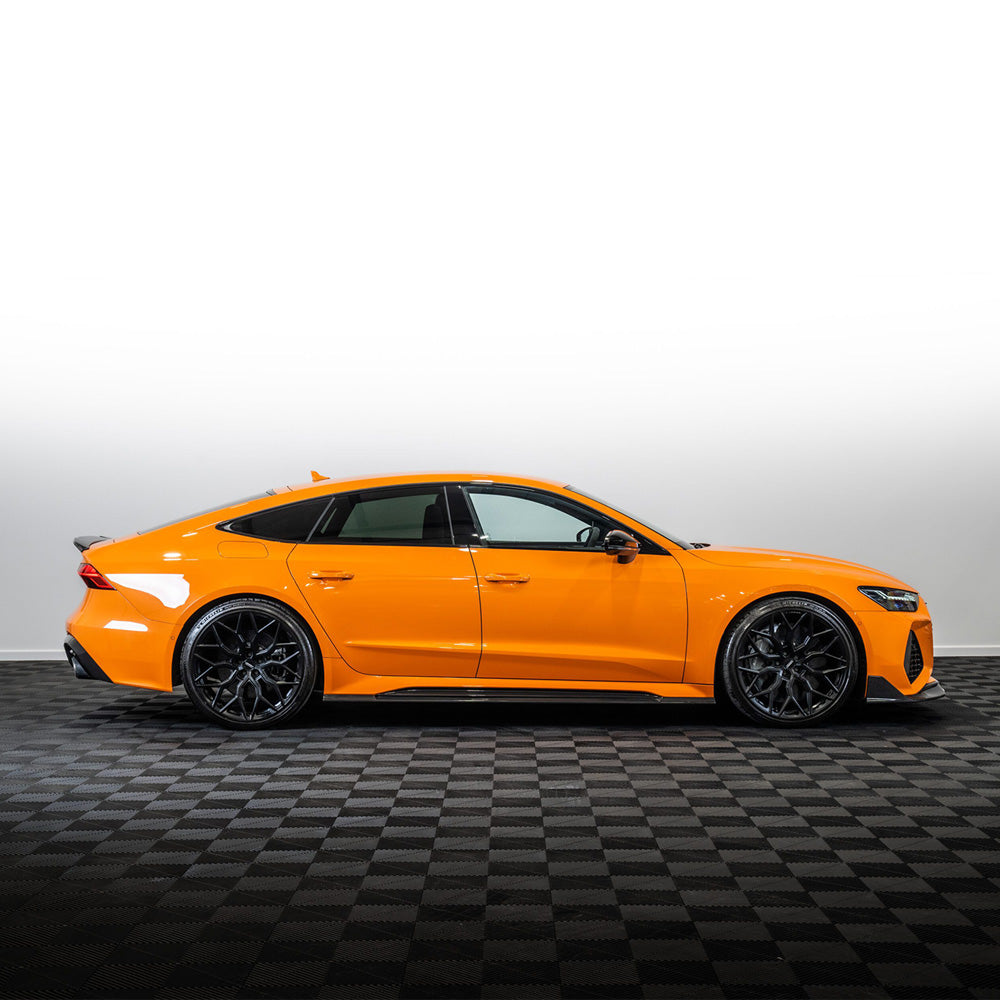 AUDI RS7 C8 CARBON FIBRE KIT - CT DESIGN-Kit-CT CARBON-CT Carbon - High-quality carbon fiber and gloss black aerodynamic parts for premium sports and luxury vehicles.