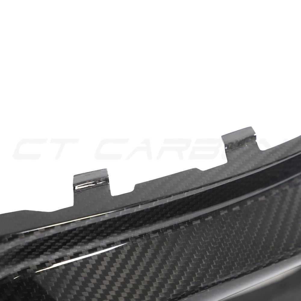 AUDI RSQ8 2020+ CARBON FIBRE DIFFUSER - CT DESIGN-Diffuser-CT CARBON-CT Carbon - High-quality carbon fiber and gloss black aerodynamic parts for premium sports and luxury vehicles.