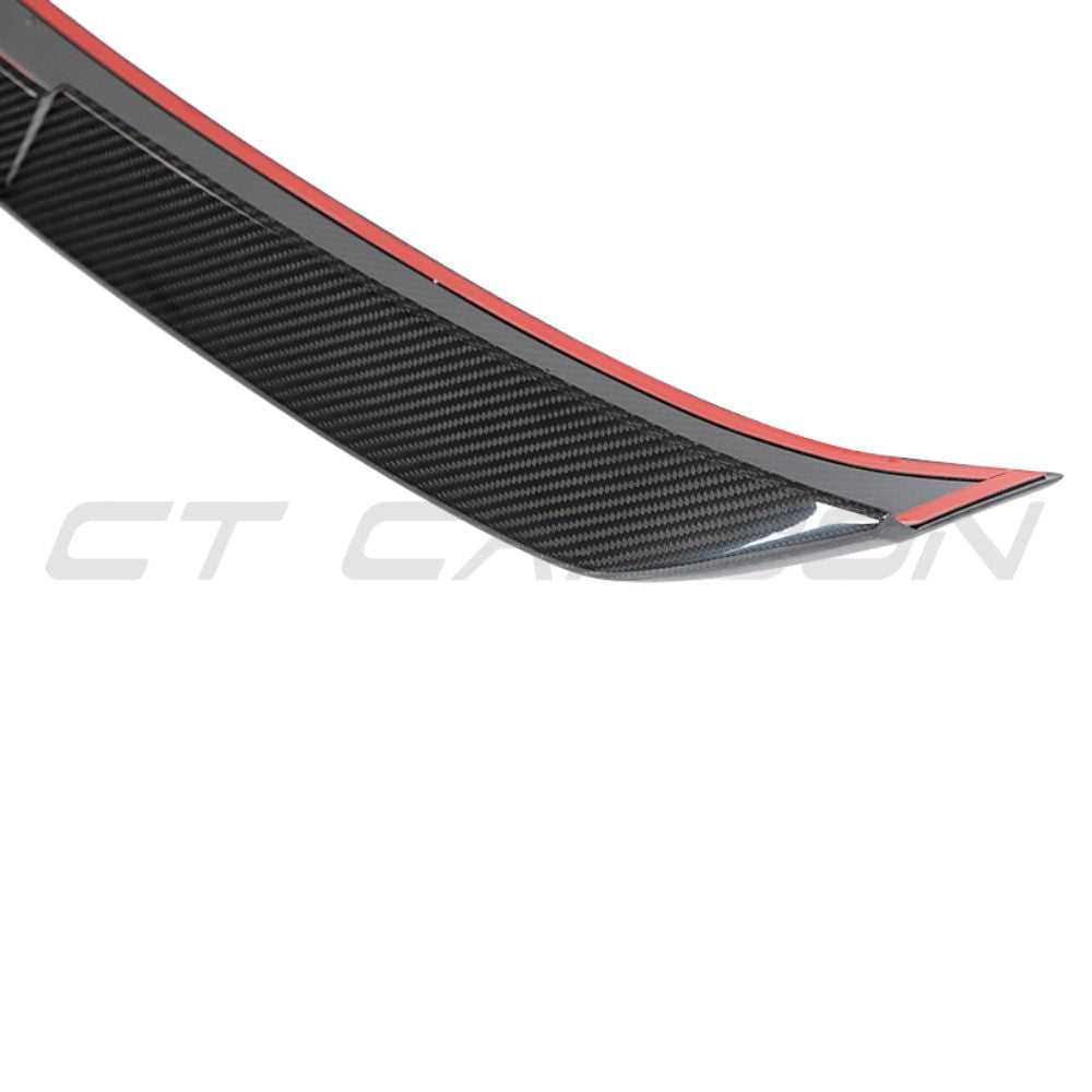 AUDI RSQ8 2020 CARBON FIBRE REAR BOOT SPOILER - CT DESIGN-Spoiler-CT CARBON-CT Carbon - High-quality carbon fiber and gloss black aerodynamic parts for premium sports and luxury vehicles.