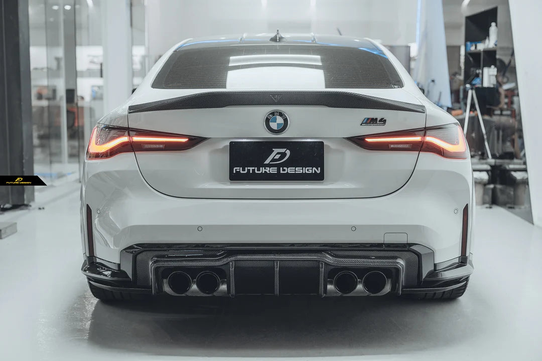 BMW M3/M4 FD V1 RHT Carbon Fiber Rear Diffuser Set