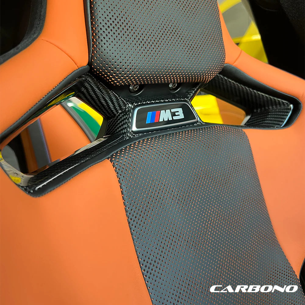 Carbonsitz Einfassung aus Dry Carbon - passend für BMW M2, M3, M4, M5 CS, M8